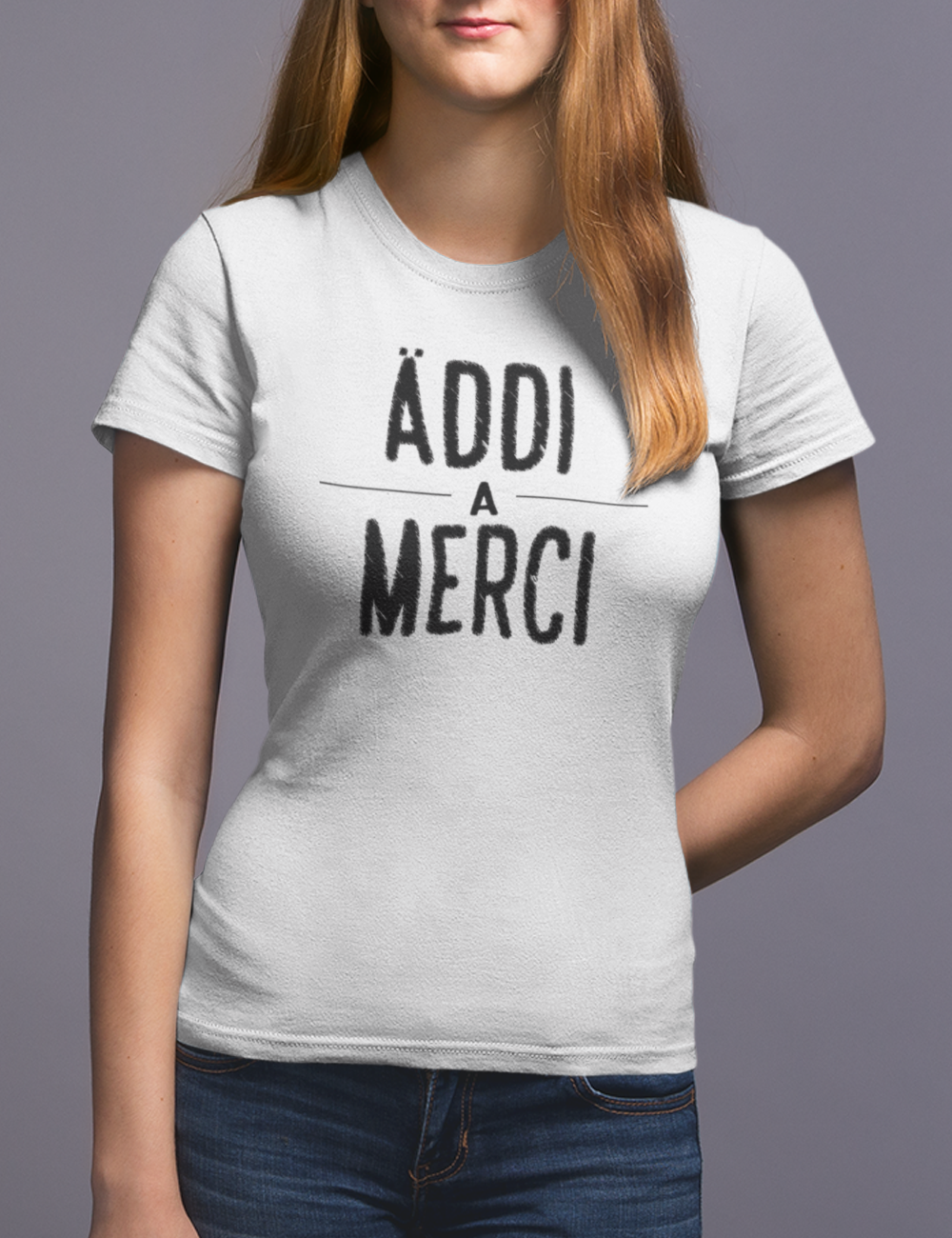 Äddi a Merci - light  - Damen Premiumshirt