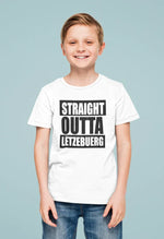 Straight Outta Letzebuerg  - Kinder T-Shirt